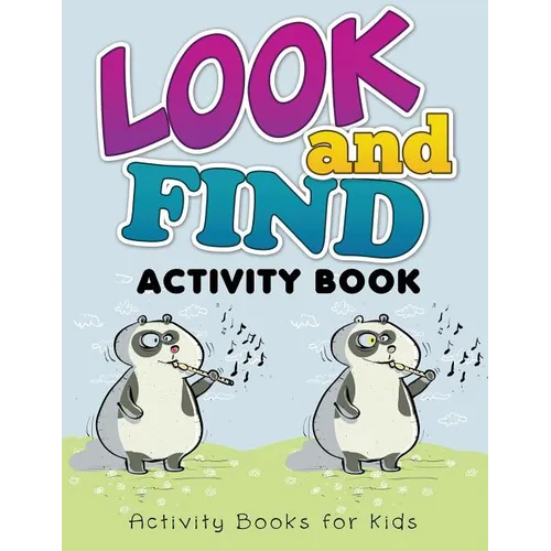 Look and Find Activity Book Activity Books for Kids - Paperback