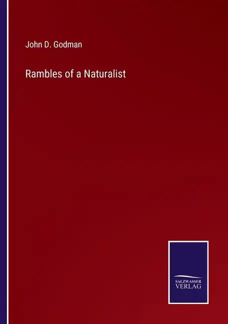 Rambles of a Naturalist - Paperback