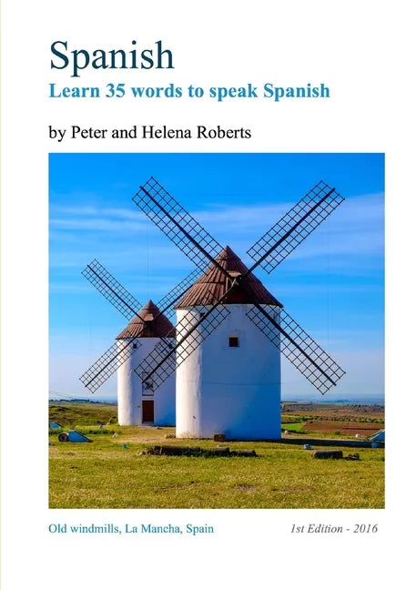 SPANISH - Learn 35 words to speak Spanish - Paperback