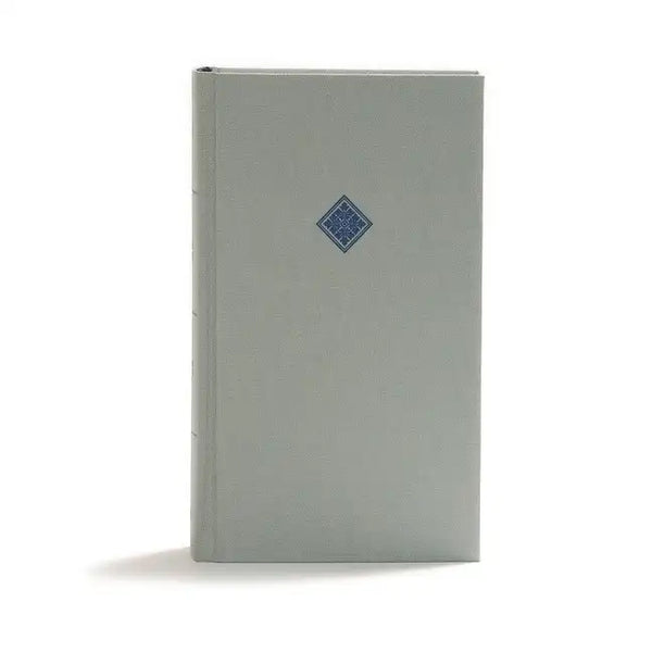 CSB Reader's Bible, Gray Cloth Over Board - Hardcover
