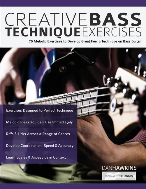 Creative Bass Technique Exercises - Paperback