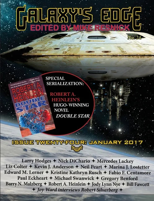 Galaxy's Edge Magazine: Issue 24, January 2017 (Serialization Special: Heinlein's Hugo-winning Double Star) - Paperback