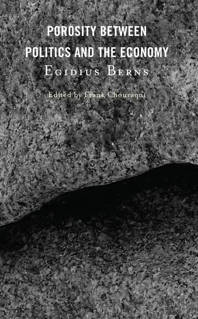 Porosity between Politics and the Economy - Hardcover