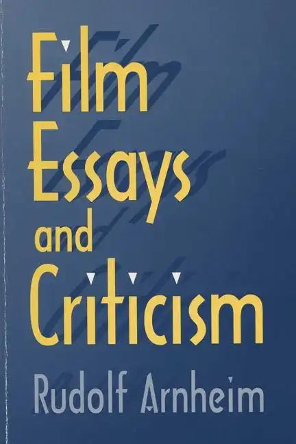 Film Essays and Criticism - Paperback