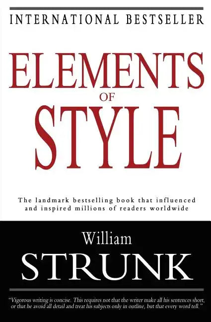 Elements of Style - Paperback