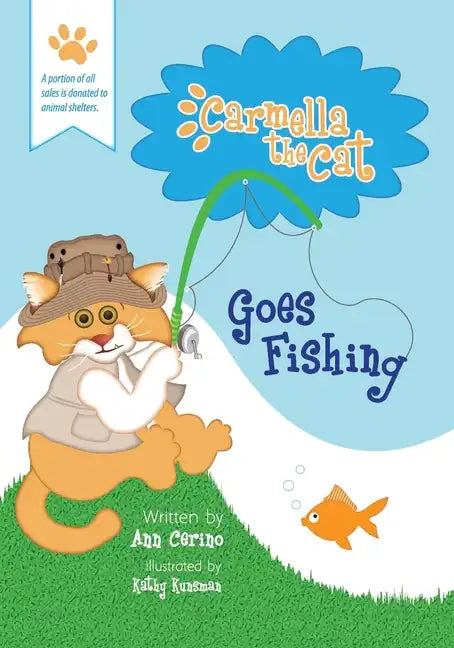 Carmella the Cat Goes Fishing - Paperback