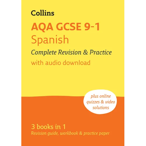 Aqa GCSE 9-1 Spanish Complete Revision and Practice: Ideal for Home Learning, 2026 Exam - Paperback