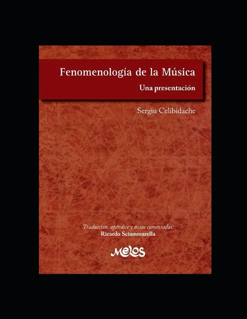 Fenomenología de la música: Una presentación - Paperback