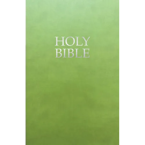 Kjver Gift and Award Holy Bible, Deluxe Edition, Olive Ultrasoft: (King James Version Easy Read, Red Letter, Green) - Imitation Leather