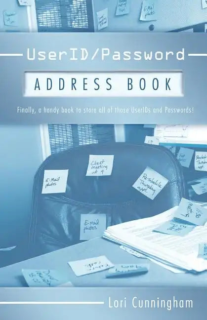 Userid/Password Address Book - Paperback
