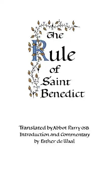 The Rule of Saint Benedict - Paperback