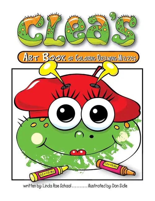 Clea's Art Book of Coloring Drawing Mazes - Paperback