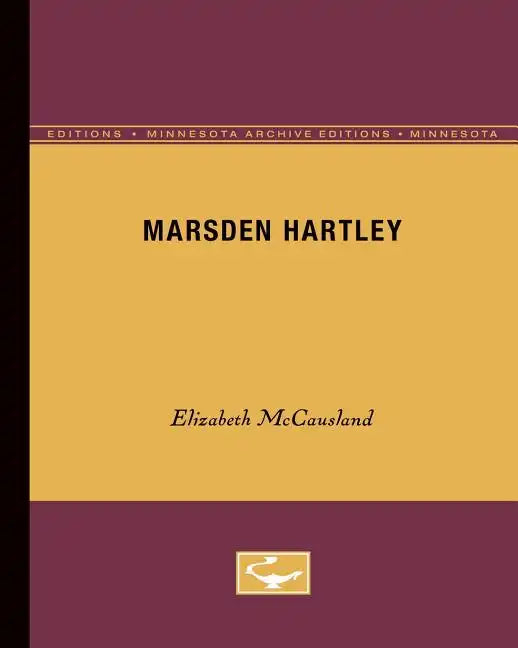 Marsden Hartley - Paperback