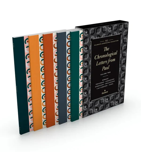 NLT Filament Journaling Collection: The Chronological Letters from Paul, Volume Two Set; Romans, Philemon, Colossians, Ephesians, Philippians, 1 & 2 T - Hardcover
