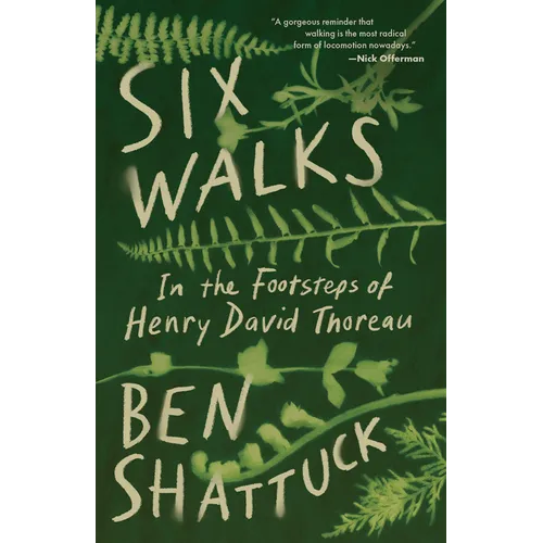 Six Walks: In the Footsteps of Henry David Thoreau - Paperback