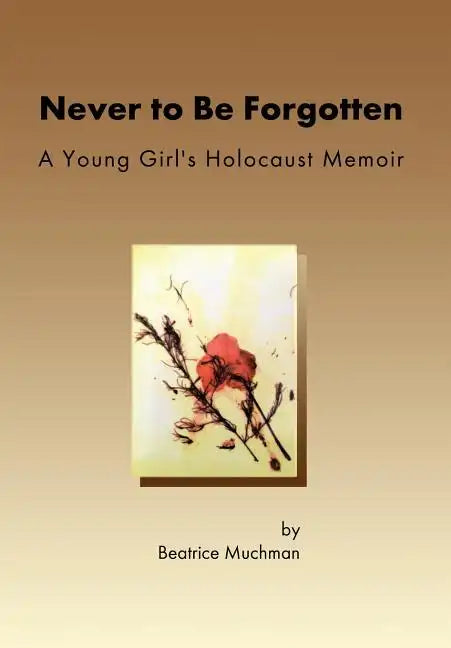 Never to Be Forgotten: A Young Girl's Holocaust Memoir - Hardcover