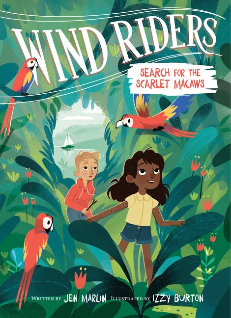 Wind Riders #2: Search for the Scarlet Macaws - Paperback