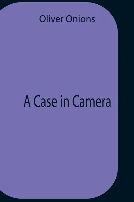 A Case In Camera - Paperback