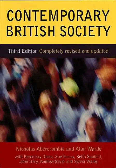 Contemporary British Society - Paperback