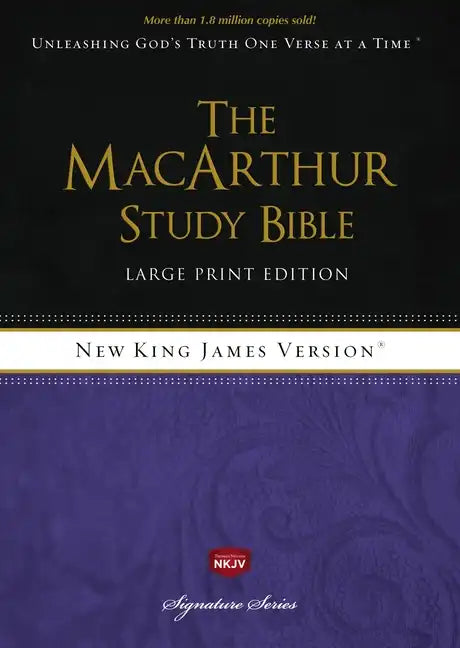 MacArthur Study Bible-NKJV-Large Print - Hardcover