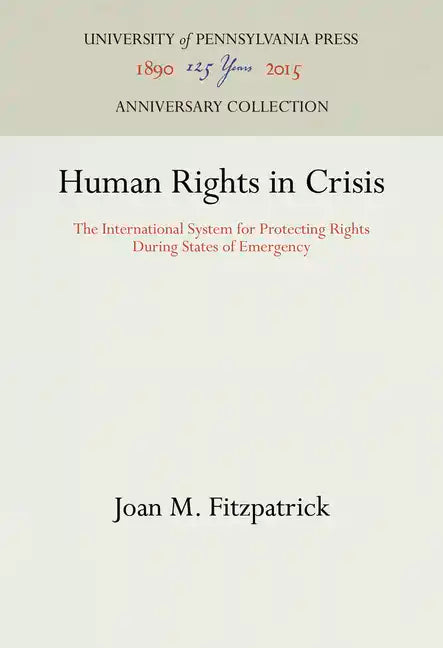Human Rights in Crisis - Hardcover