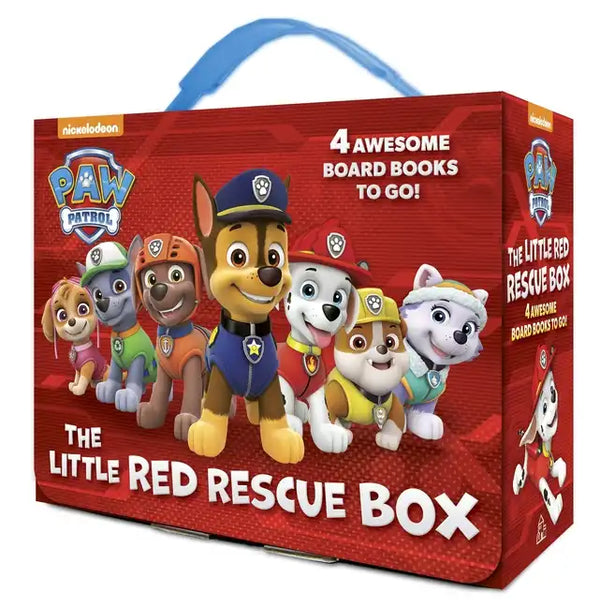 The Little Red Rescue Box (Paw Patrol): 4 Board Books - Boxed Set