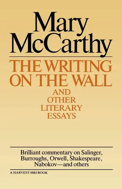 Writing on the Wall & Other Lit Essays - Paperback