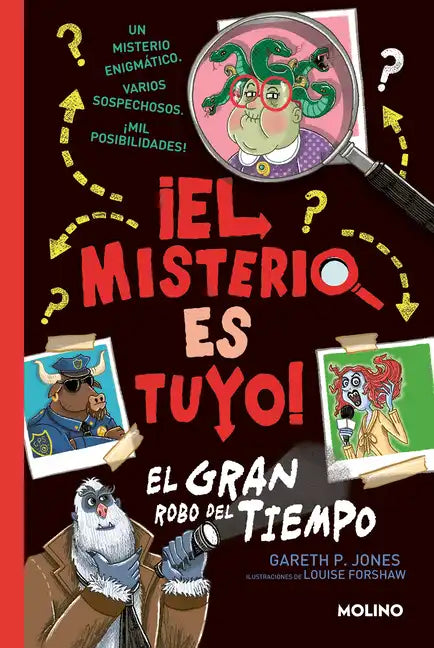 El Gran Robo del Tiempo / Solve Your Own Mystery: The Time Thief - Hardcover