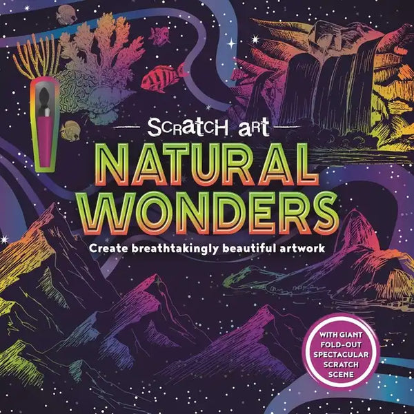 Scratch Art Natural Wonders: Create Breathtaking Beautiful Artwork - Paperback