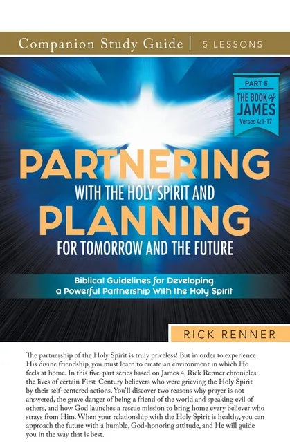 Partnering With the Holy Spirit and Planning For Tomorrow and the Future Study Guide - Paperback