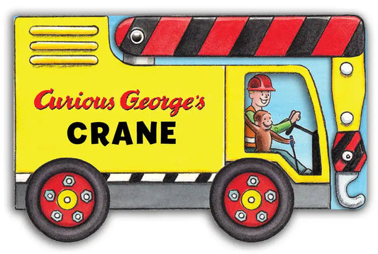 Curious George's Crane (Mini Movers Shaped Board Books) - Board Book