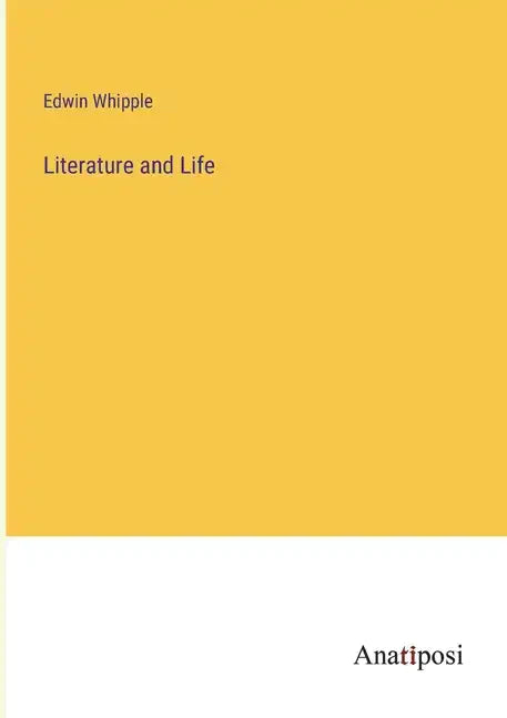 Literature and Life - Paperback