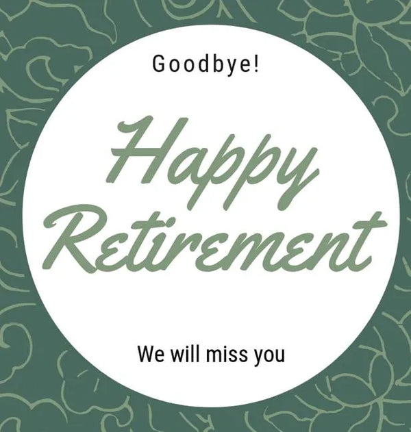Happy Retirement Guest Book (Hardcover): Guestbook for retirement, message book, memory book, keepsake, retirement book to sign - Hardcover