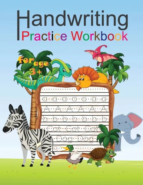 Handwriting practice Workbook: Handwriting Workbook For Kids letter tracing book and writing practice book for beginner kids to learn writing and Dev - Paperback
