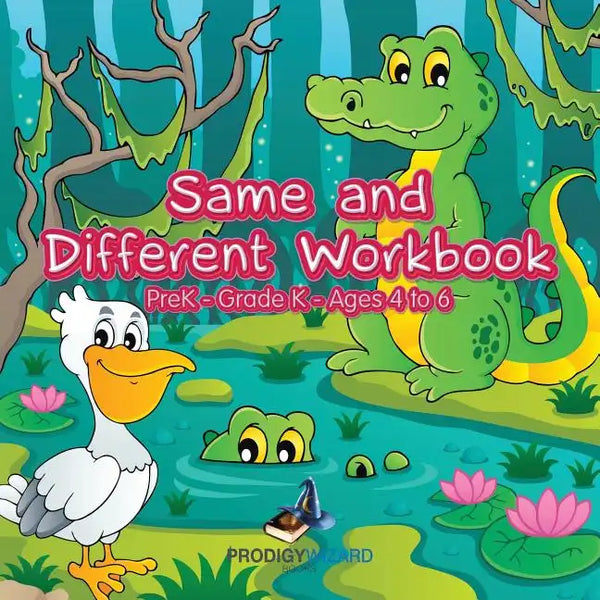 Same and Different Workbook Prek-Grade K - Ages 4 to 6 - Paperback