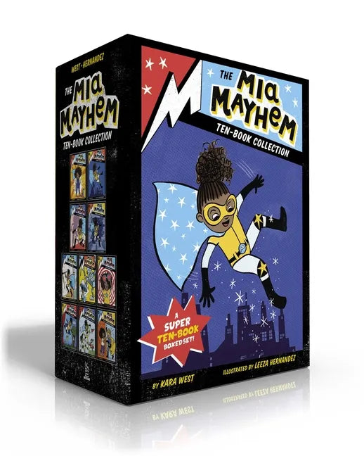 The MIA Mayhem Ten-Book Collection (Boxed Set): MIA Mayhem Is a Superhero!; Learns to Fly!; vs. the Super Bully; Breaks Down Walls; Stops Time!; vs. t - Paperback