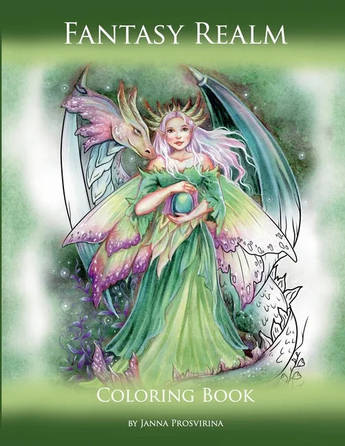 Fantasy Realm: Coloring Book - Paperback