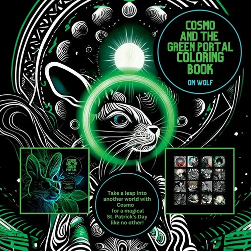 Cosmo and the Green Portal Coloring Book - Paperback