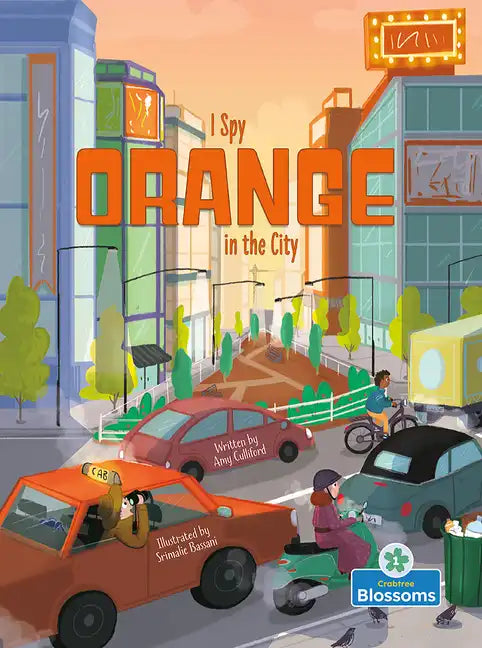 I Spy Orange in the City - Library Binding