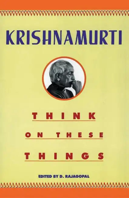 Think on These Things - Paperback
