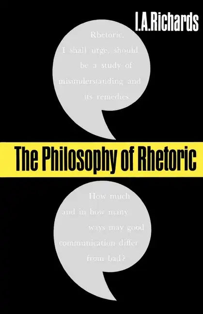 The Philosophy of Rhetoric - Paperback