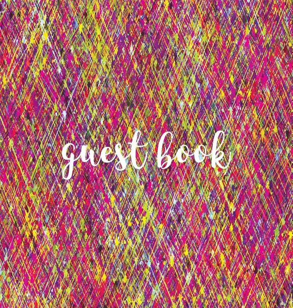 Guest Book (HARDBACK), Visitors Book, Guest Comments Book, House Guest Book, Party Guest Book, Vacation Home Guest Book: For parties, events, gatherin - Hardcover
