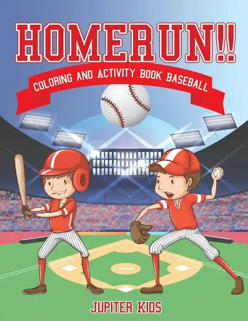 Homerun!! Coloring and Activity Book Baseball - Paperback