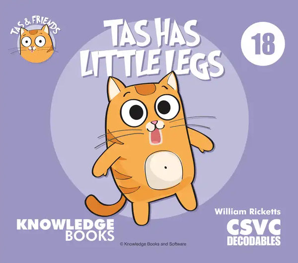 Tas Has Little Legs: Book 18 - Paperback