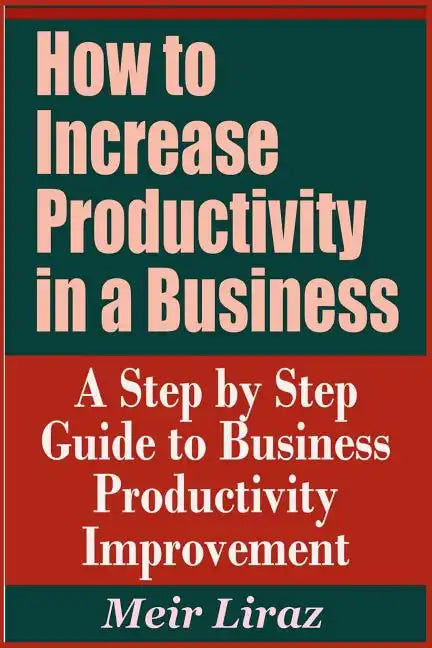 How to Increase Productivity in a Business - A Step by Step Guide to Business Productivity Improvement - Paperback
