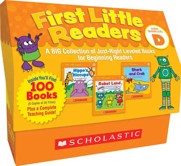 First Little Reader Box Set: Level D [With 5 Copies of 20 Titles Plus a 32-Pg Teaching Guide] - Boxed Set