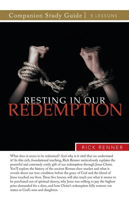 Resting in Our Redemption Study Guide - Paperback