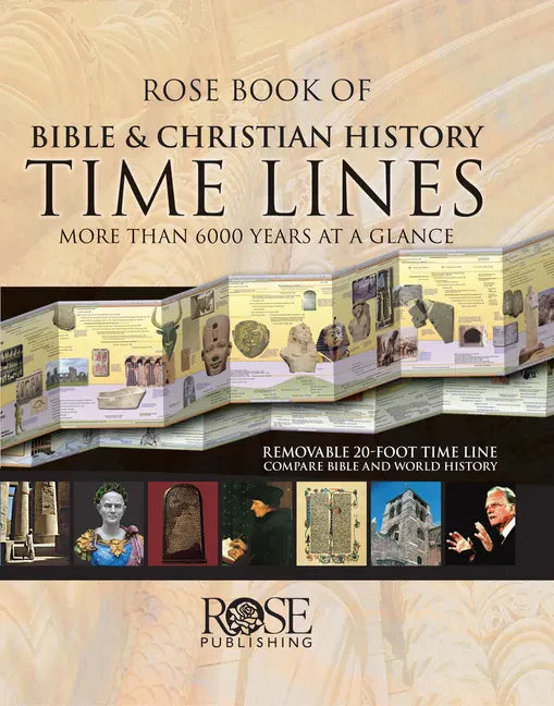 Rose Book of Bible and Christian History Time Lines: More Than 6000 Years at a Glance - Hardcover