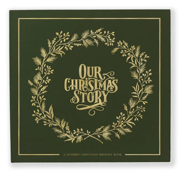 Our Christmas Story: A Modern Christmas Memory Book - Hardcover