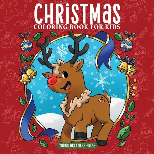 Christmas Coloring Book for Kids: Christmas Book for Children Ages 4-8, 9-12 - Paperback